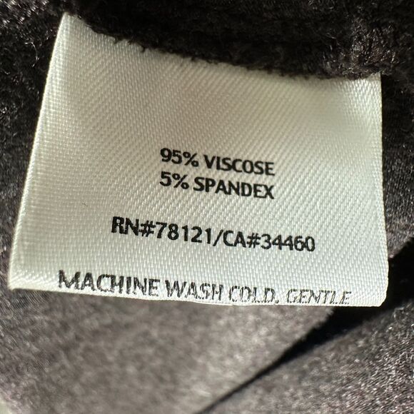 Eileen Fisher Grey Long Sleeve Flowy Tunic Blouse Size Large - Picture 4 of 4